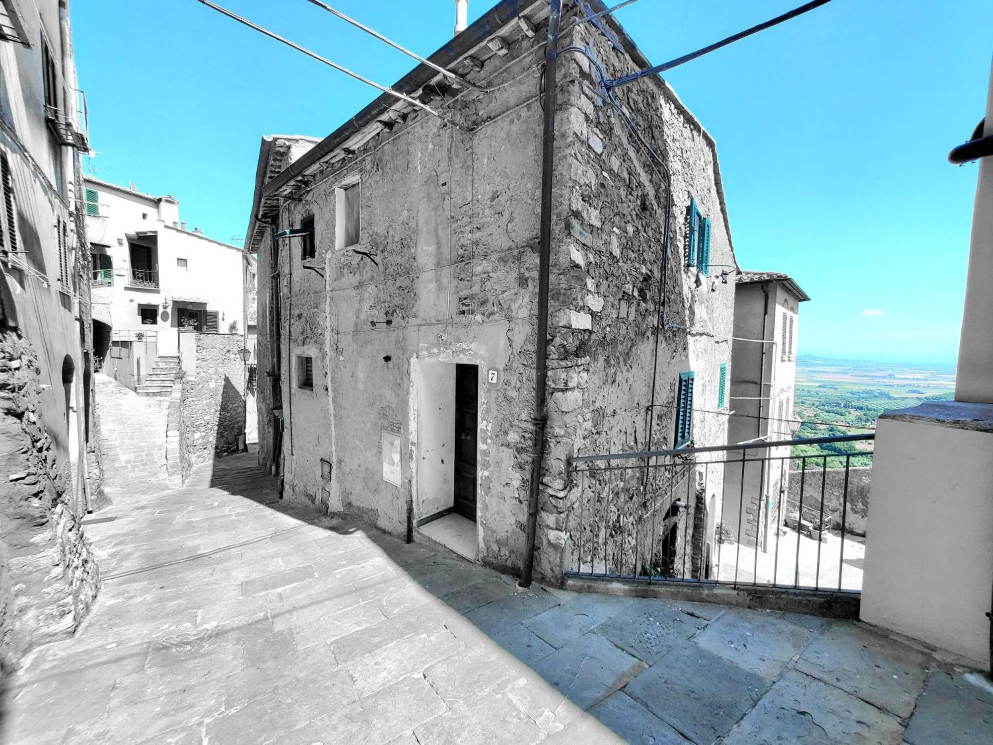 Casina Toscana, Cozy Studio In The Heart Of Campiglia Marittima With Free Wi-Fi Exterior foto